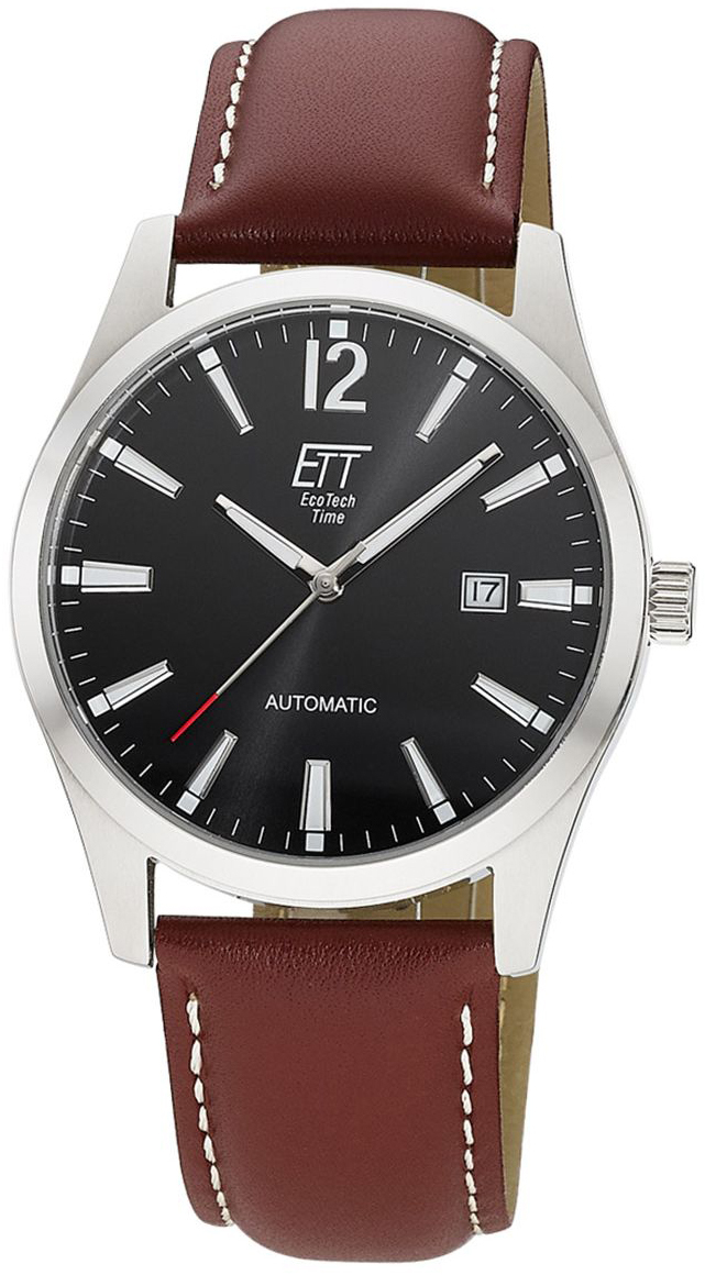 ETT Eco Tech Time Herreklokke EGS-40407-21L Motion Drive Sort/Lær
