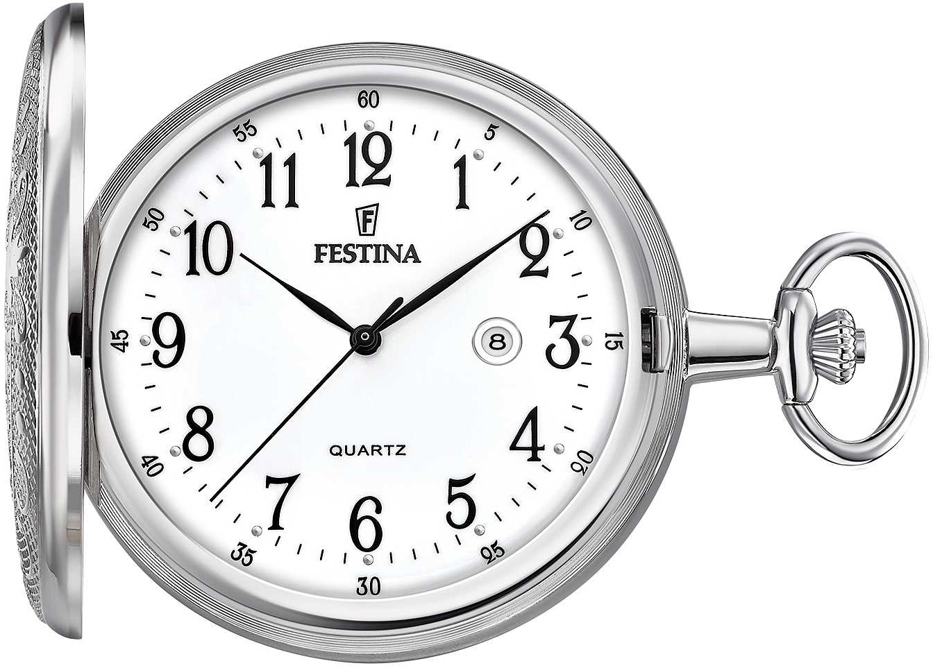 Festina Herreklokke F2023-1 Bolsillo Hvit Ø49 mm
