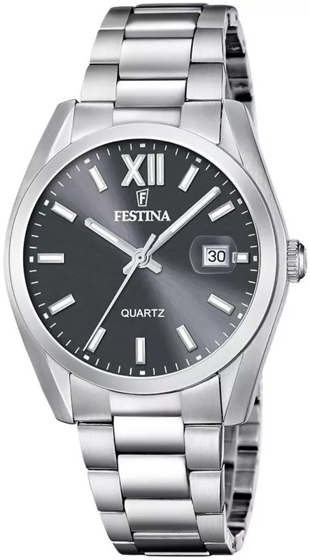 Festina Herreklokke F20707-1 Classic Grå/Stål Ø40 mm