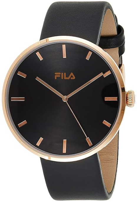 Fila 38-177-102 Classic Sort/Lær Ø42 mm