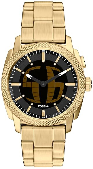 Fossil Herreklokke FS6157 Machine Grå/Gulltonet stål Ø41 mm