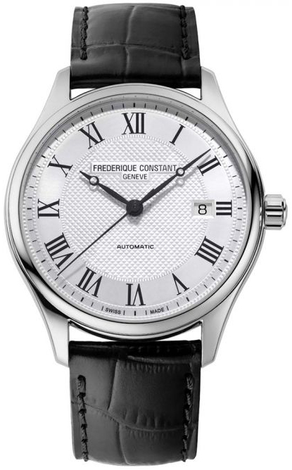 Frederique Constant FC-303MC5B6 Classics Sølvfarget/Lær Ø39 mm
