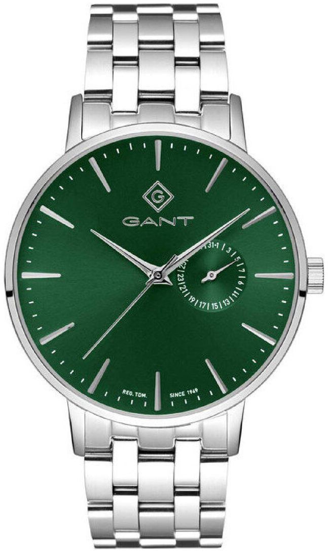 Gant Herreklokke G105026 Park Hill Iii Grønn/Stål Ø41.5 mm