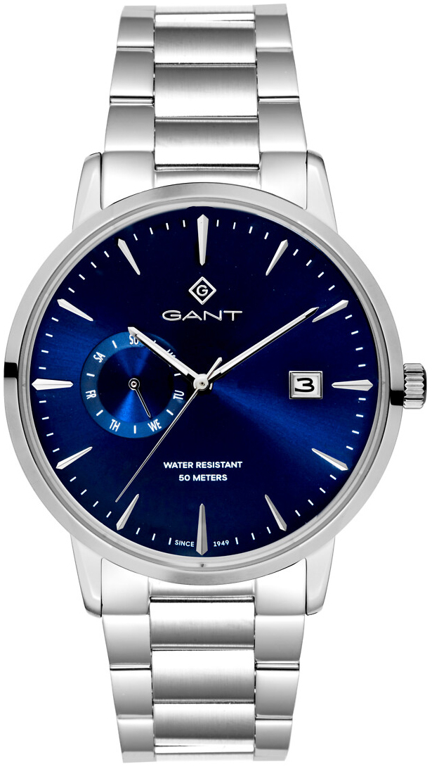 Gant Herreklokke G165018 East Hill Blå/Stål Ø43 mm