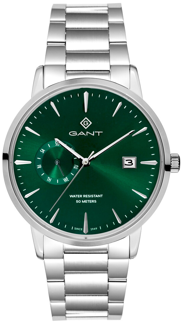 Gant Herreklokke G165019 East Hill Grønn/Stål Ø43 mm