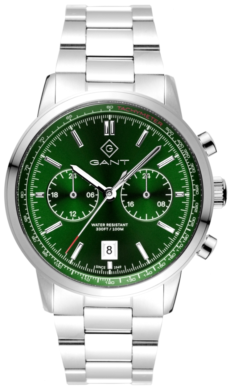 Gant Herreklokke G195003 Bergamo Grønn/Stål Ø42 mm