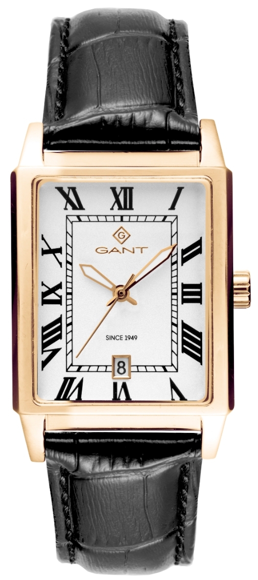 Gant Herreklokke G197002 Staten Island Hvit/Lær