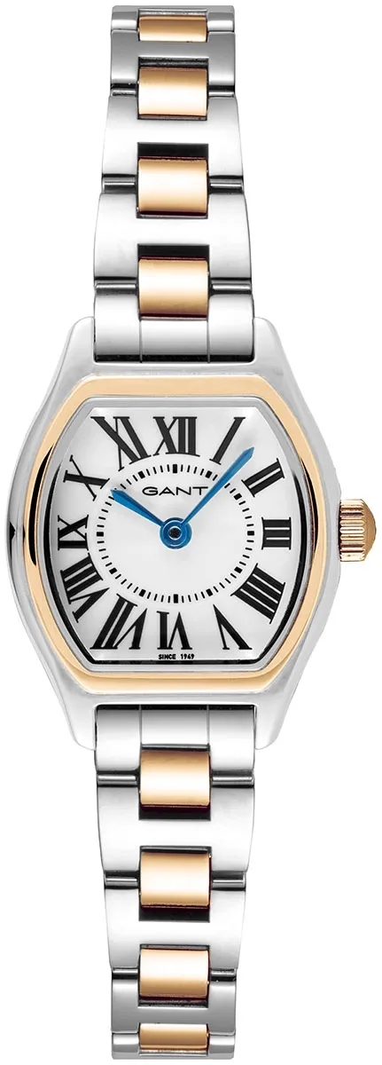 Gant Herreklokke G301002 Caribou Hvit/Rose-gulltonet stål Ø22 mm