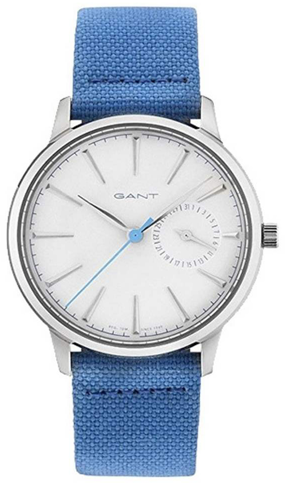 Gant Stanford Dameklokke GT049001 Hvit/Lær Ø36 mm - Gant