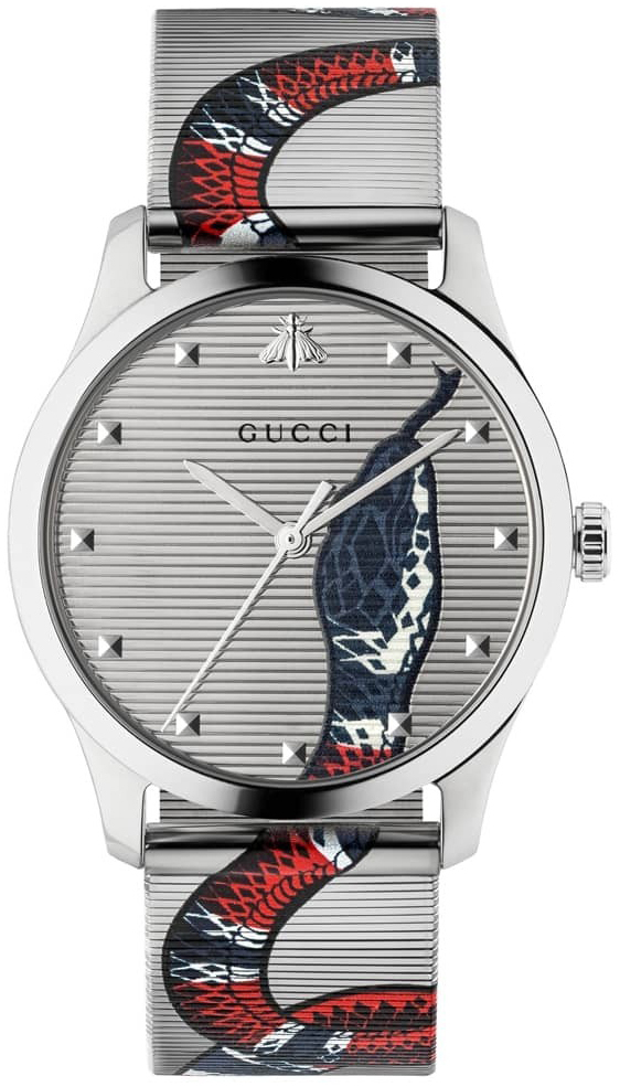 Gucci G-Timeless YA1264123 Sølvfarget/Stål Ø38 mm