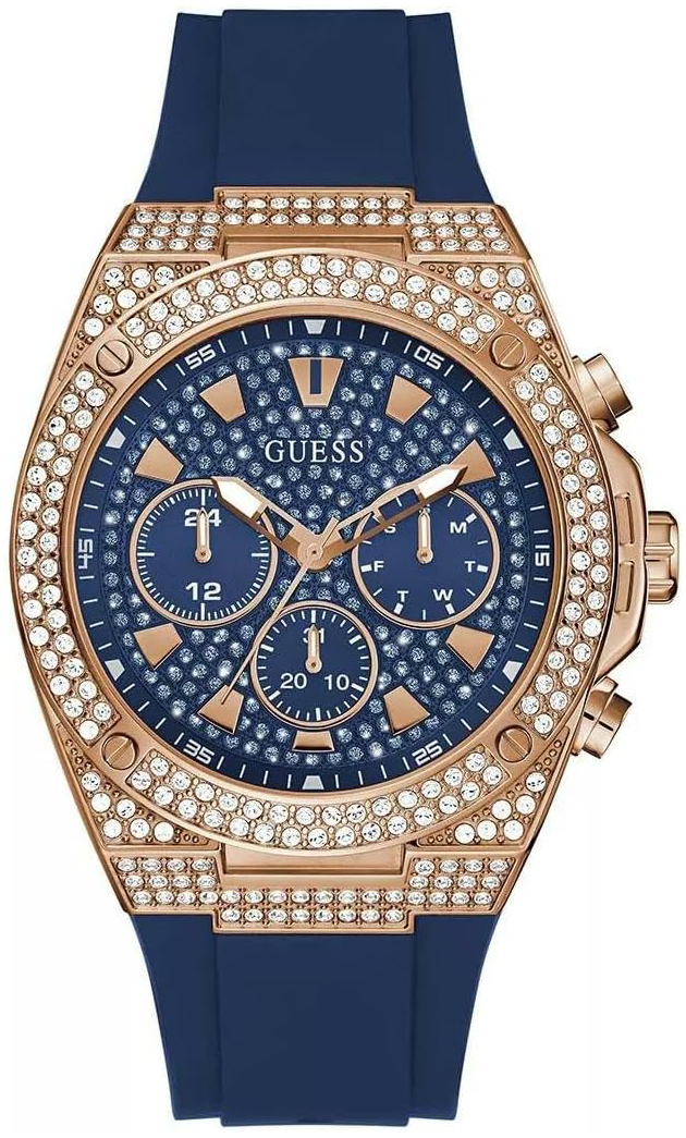 Guess Herreklokke GW0060G3 Pegasus Blå/Gummi