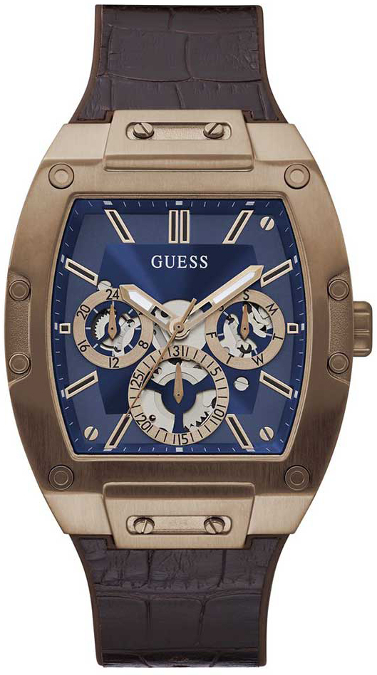Guess Herreklokke GW0202G2 Phoenix Blå/Gummi