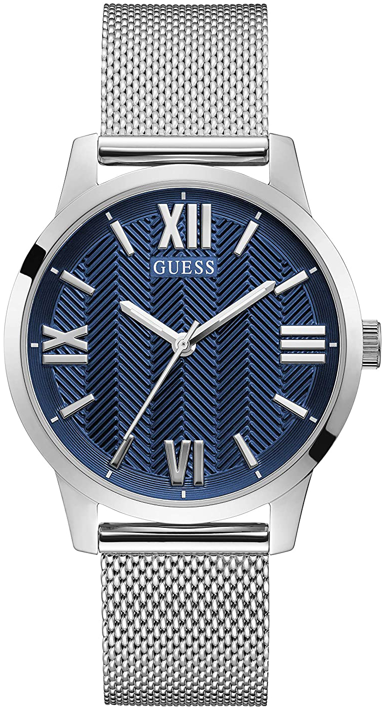 Guess Herreklokke GW0214G1 Blå/Stål Ø42 mm
