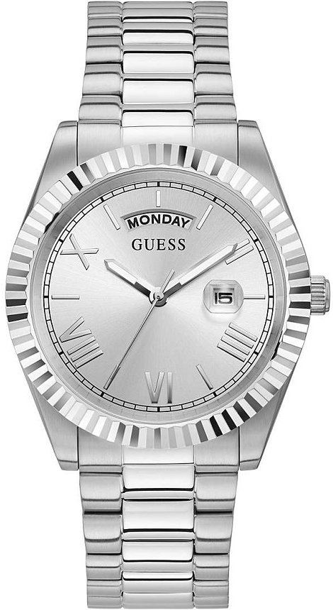 Guess Herreklokke GW0265G6 Sølvfarget/Stål Ø42 mm
