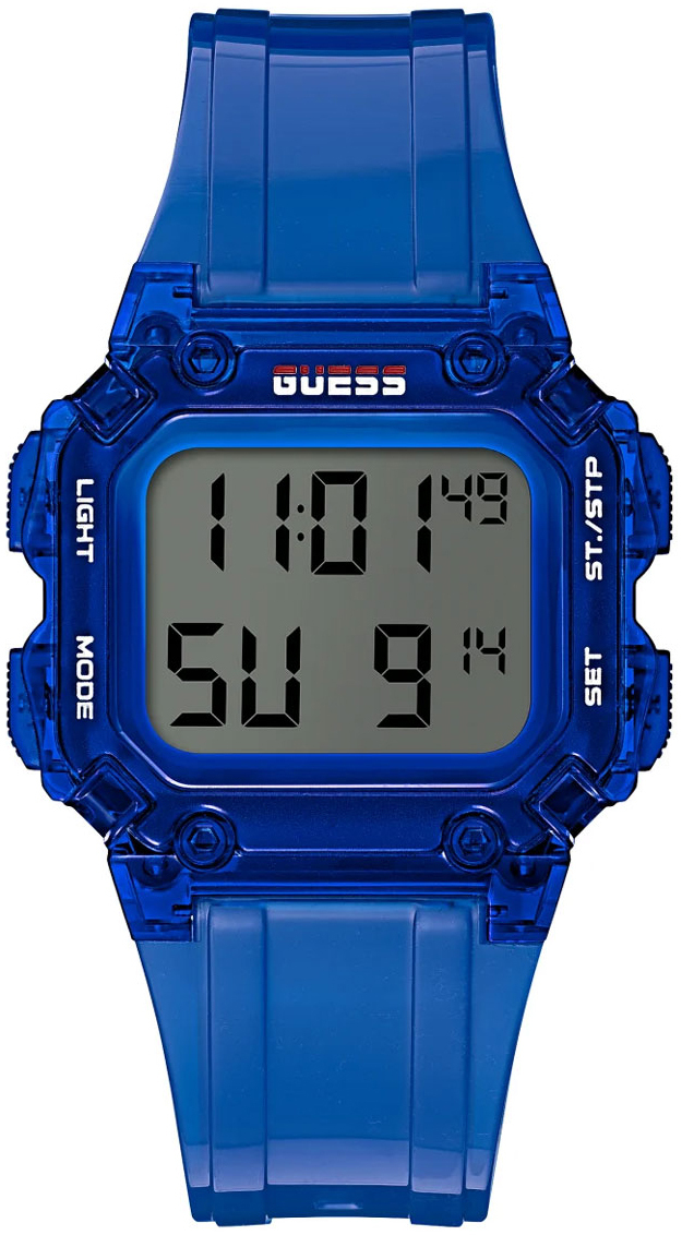 Guess Herreklokke GW0270G3 Stealth LCD/Resinplast