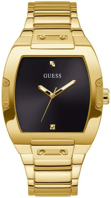 Guess Herreklokke GW0387G2 Phoenix Sort/Gulltonet stål