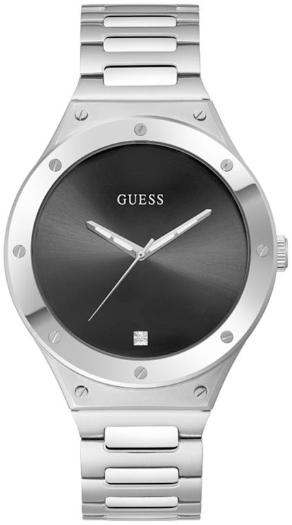 Guess Herreklokke GW0427G1 Scope Sort/Stål Ø44 mm