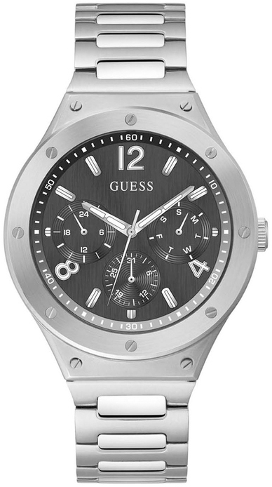 Guess Herreklokke GW0454G1 Scope Sort/Stål Ø44 mm