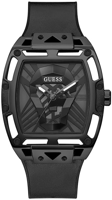 Guess Herreklokke GW0500G2 Legend Sort/Gummi