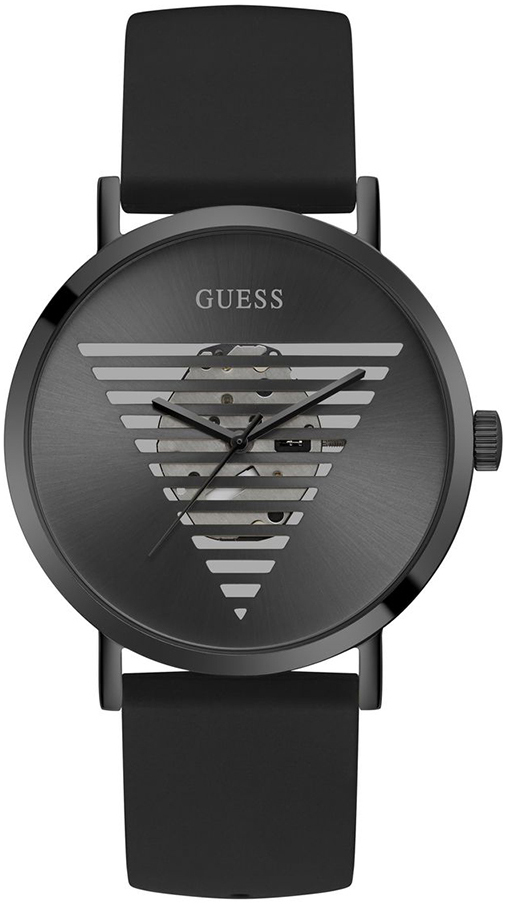 Guess Herreklokke GW0503G3 Idol Grå/Gummi Ø44 mm