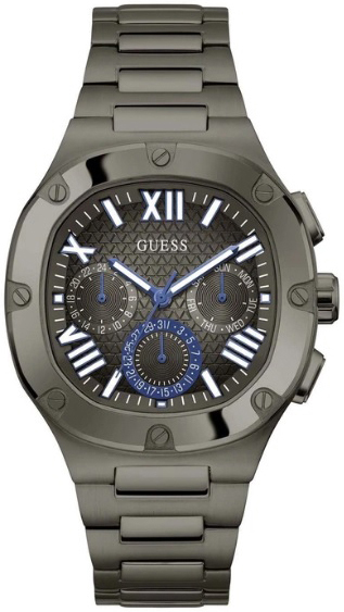 Guess Herreklokke GW0572G5 Grå/Stål Ø42 mm
