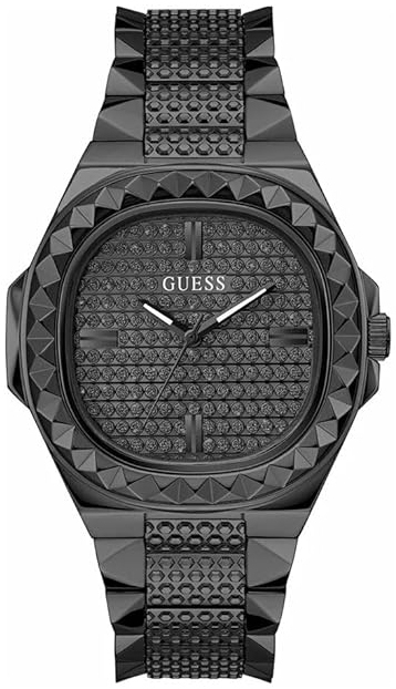 Guess Herreklokke GW0622G2 Rebel Sort/Stål