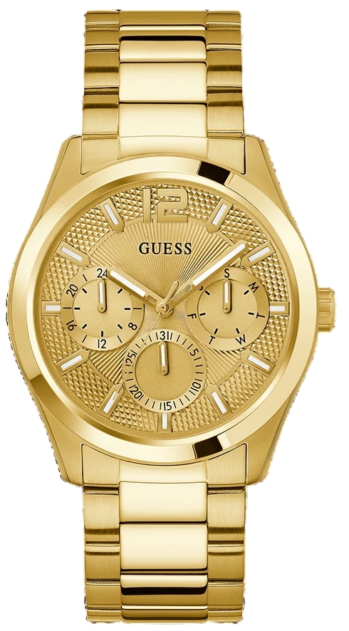 Guess Herreklokke GW0707G3 Classic VALUE Gullfarget/Gulltonet stål
