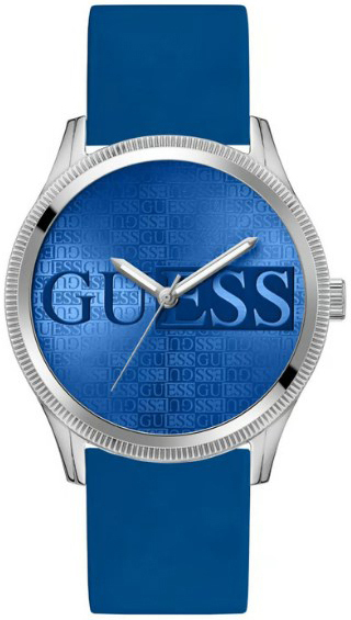 Guess Herreklokke GW0726G1 Blå/Gummi Ø44 mm