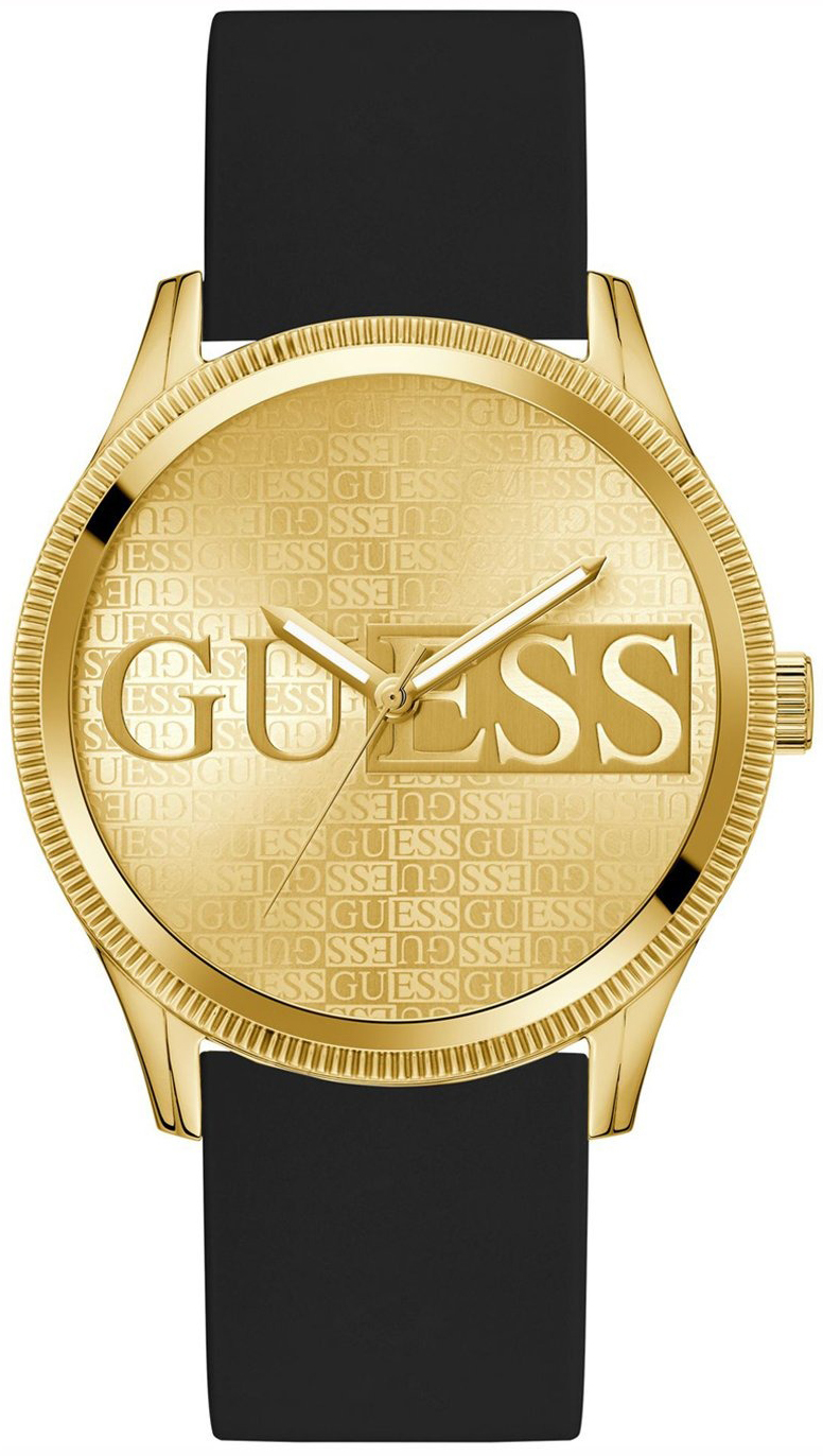 Guess Herreklokke GW0726G2 Trend Gull/Gummi Ø44 mm
