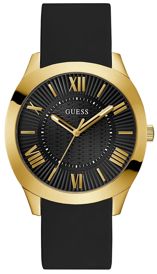 Guess Herreklokke GW0728G2 Arc Sort/Gummi Ø44 mm