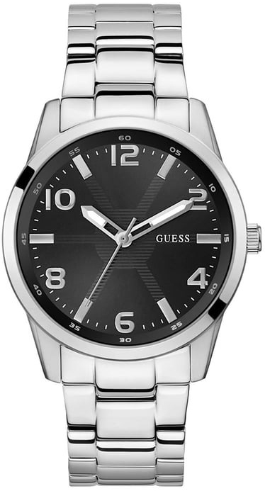 Guess Herreklokke GW0804G2 Monte Sort/Stål Ø42 mm