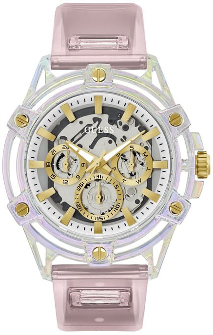 Guess Herreklokke GW0806G4 Trend Skjelettkuttet/Resinplast Ø48 mm