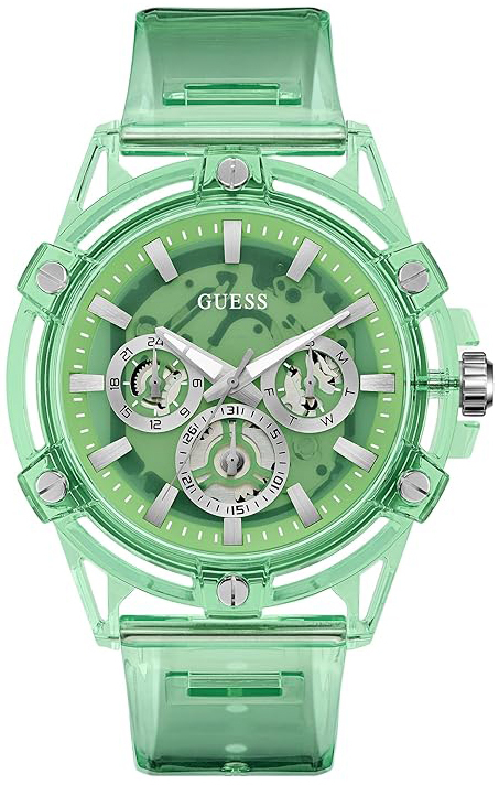 Guess Herreklokke GW0806G6 Trend Skjelettkuttet/Resinplast Ø48 mm