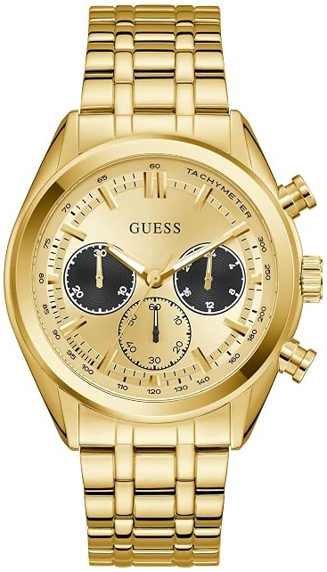 Guess Herreklokke GW0971G2 Classic Gull/Gulltonet stål Ø44 mm