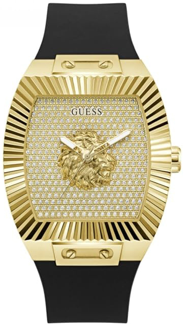 Guess Herreklokke GW1066G2 Phoenix Gull/Gummi