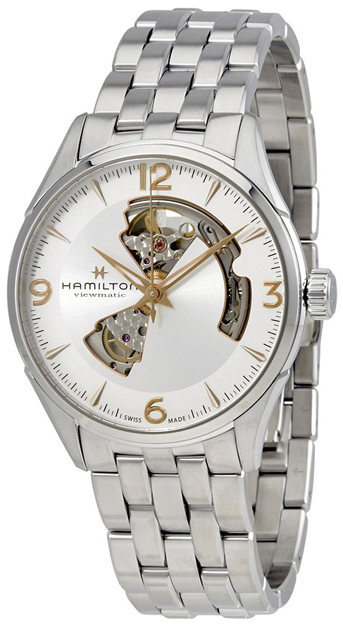Hamilton Herreklokke H32705151 Jazzmaster Sølvfarget/Stål Ø42 mm