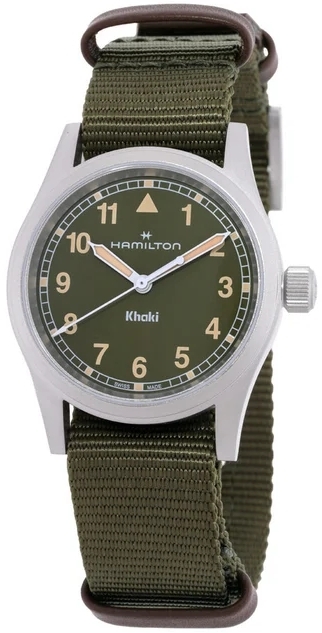 Hamilton Herreklokke H69301960 Khaki Field Grønn/Tekstil Ø33 mm