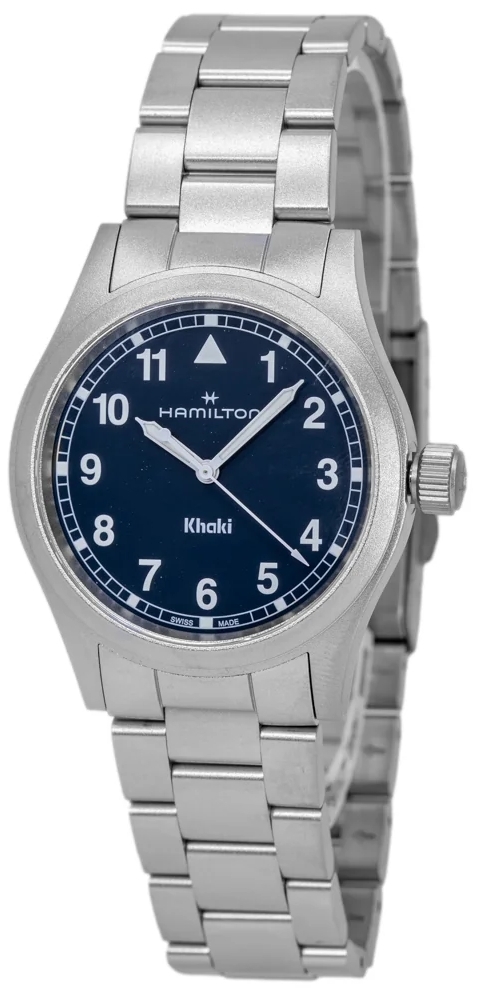 Hamilton Herreklokke H69401140 Khaki Field Blå/Stål Ø38 mm