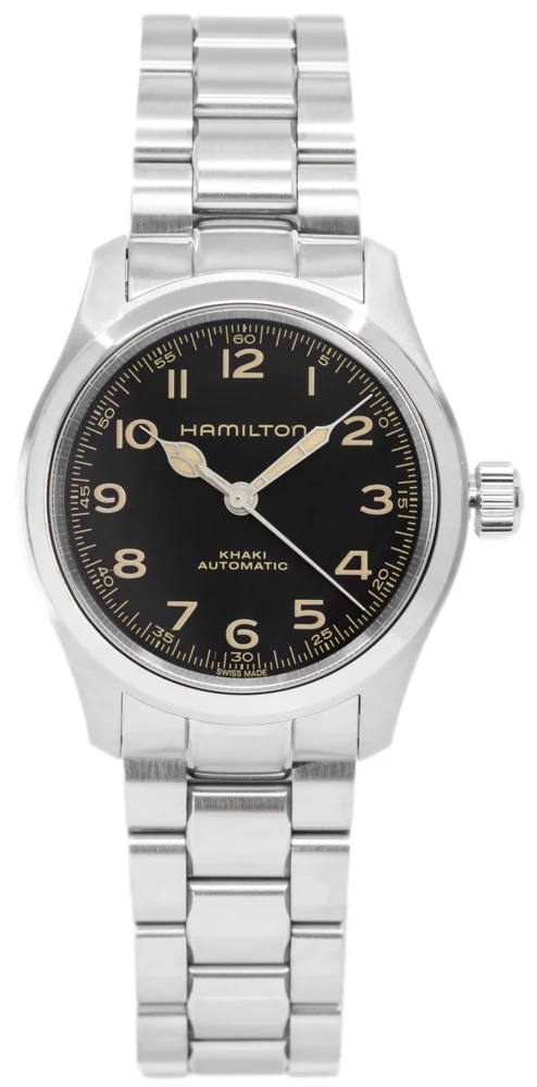 Hamilton H70405130 Khaki Field Sort/Stål Ø38 mm