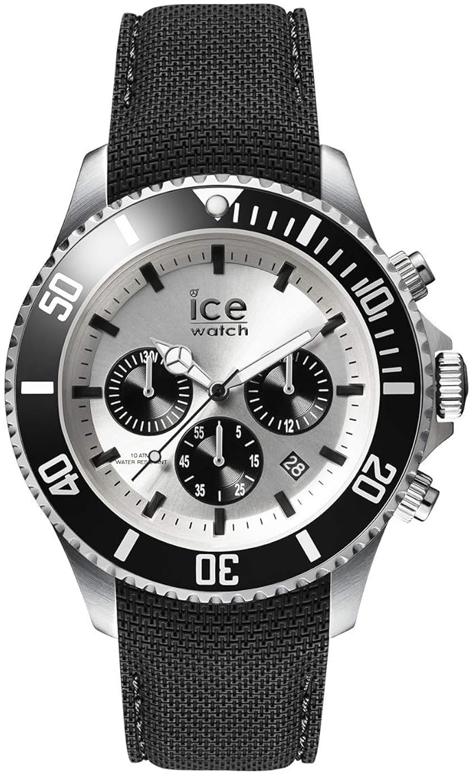 Ice Watch 016302 Chrono Sølvfarget/Gummi Ø44 mm