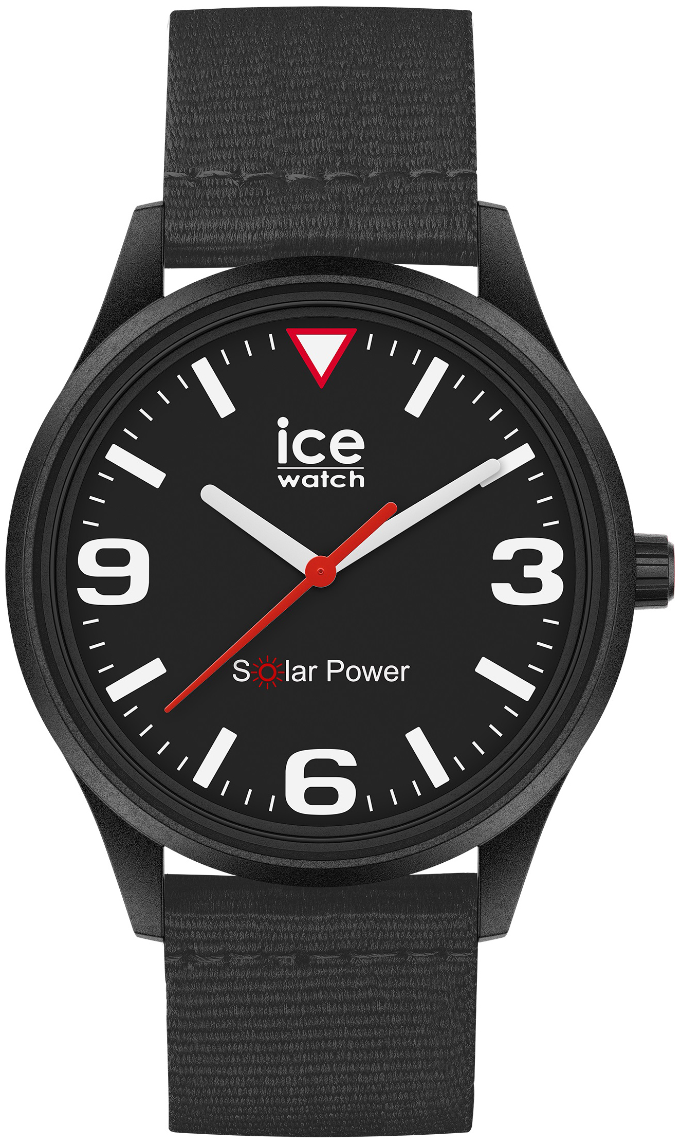 Ice Watch 020058 Ice Solar Power Sort/Tekstil Ø40 mm