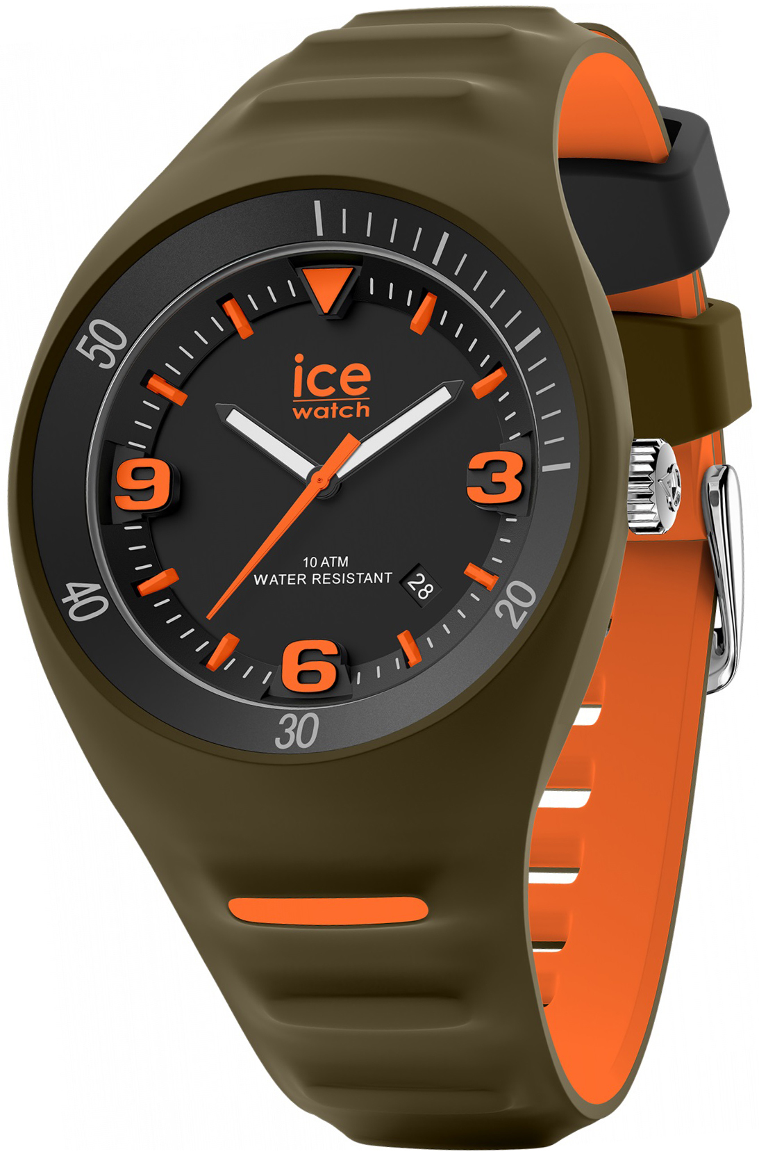 Ice Watch Herreklokke 020886 P. Leclercq Sort/Gummi Ø42 mm