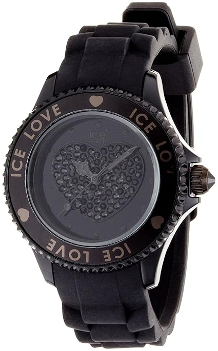 Ice Watch LO.BK.U.S.10 Love Grå/Gummi Ø43 mm