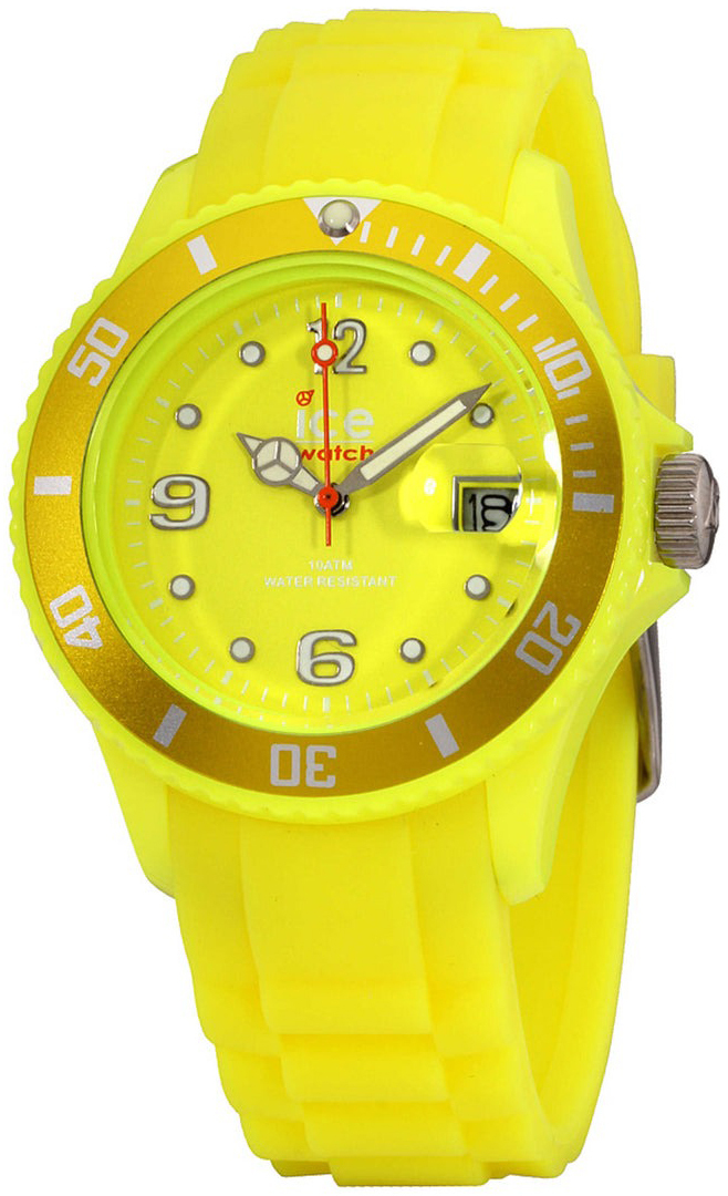 Ice Watch SS.NYW.U.S.12 Flashy Gul/Gummi Ø40 mm