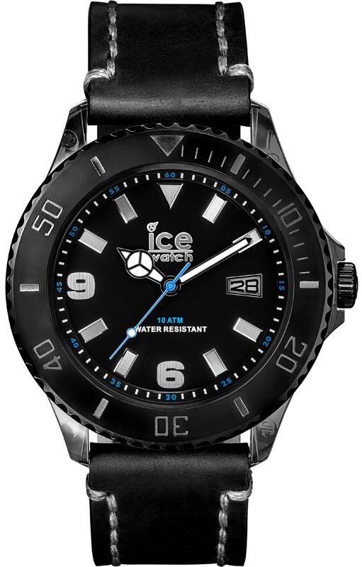Ice Watch Herreklokke VT.BK.B.L.13 Sort/Lær Ø44 mm