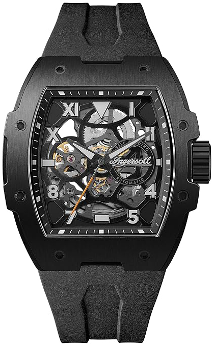 Ingersoll Herreklokke I15302 The Play Sort/Gummi