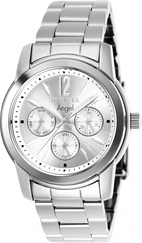 Invicta Angel Dameklokke 0461 Sølvfarget/Stål Ø38 mm - Invicta