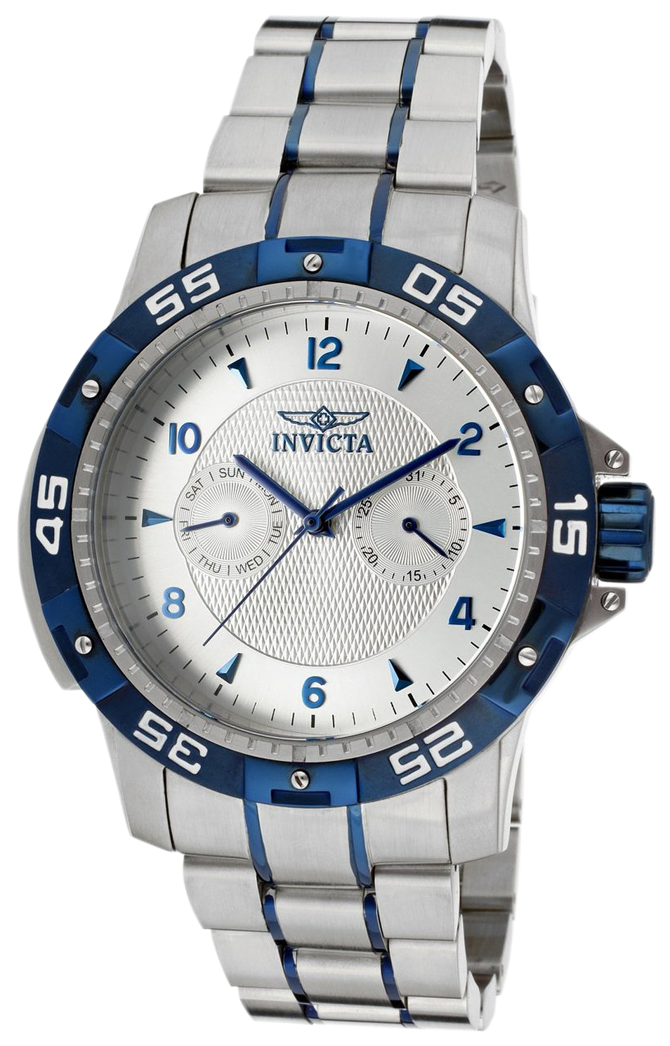 Invicta Specialty Herreklokke 10307 Sølvfarget/Stål Ø46 mm - Invicta