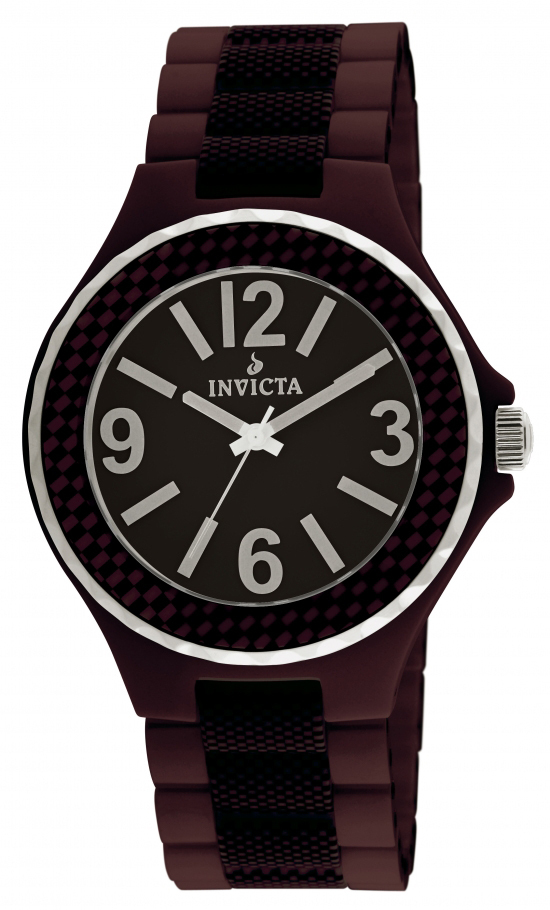 Invicta Ceramic Herreklokke 1186 Brun/Keramik Ø42 mm - Invicta