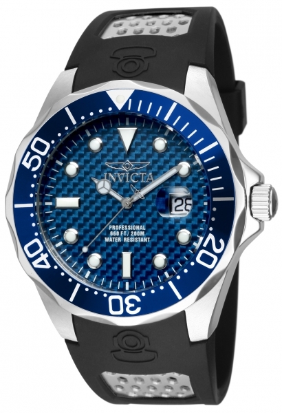 Invicta Pro Diver Herreklokke 12559 Blå/Stål Ø47 mm - Invicta